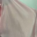 Second Skin Vintage Kiki Pale Pink Nylon  3/4 Sleeve Robe Photo 8