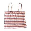 Urban Outfitters Others Follow Size Small Pink Cropped Striped Tank Top Photo 0