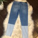 Dear John  patchwork denim crop jeans size 28 Photo 3