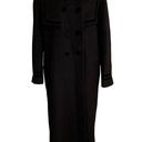 Antonio Melani  Courtney Grow January Coat Black Wool Velvet Trim Size 6 NWT Photo 2