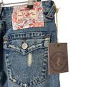 True Religion  World Tour Patch Flare Jeans Low Rise New Women’s Size 29 Hemmed Photo 8