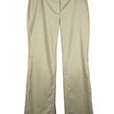 White House | Black Market WHBM Womens Size 8R Legacy Fit Flare Leg Dress Pants Career Beige Black Mid Rise Photo 0