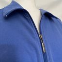 Oleg Cassini Cassini by  Track Womens Jacket Full Zip Stripe Arms Blue White Photo 1