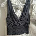 Urban Outfitters Gray Crop Top Photo 0