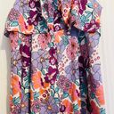 Floral Print Jumpsuit Purple Size XL Photo 12