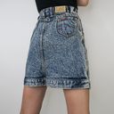 Lee Vintage 80s Acid Wash Denim Mini Skirt Photo 3