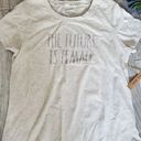 Rae Dunn Gray t-shirt size L Photo 0