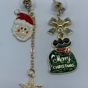 New Christmas SantaClaus gift bag fashion earrings Photo 13