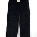 Everlane NWT  Black Relaxed High Rise Full Length Wide-Leg Corduroy Pants Size 12 Photo 1