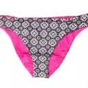 La Perla NWT  Studio Geometric Pink Gray Reversible Bikini Swim Bottom- 8/ EU 42 Photo 0