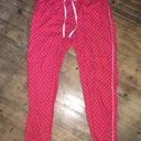 Victoria's Secret Victoria’s Secret polka dot flannel joggers Photo 0