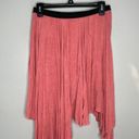 Free People  Pink Coral Asymmetrical Skirt Photo 3