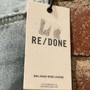 RE/DONE NEW  90s High Rise Loose Jeans Size 31 Photo 2