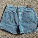 American Eagle  mom shorts denim jean high waisted size 10 blue Photo 1