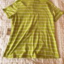 Coldwater Creek Dockside Stripes Tee Size Large Photo 1