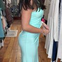 Boutique Blue Maxi Prom Dress Photo 1