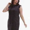 MM.LaFleur Mm La Fleur the Sarah 7.0 dash jacquard print sheath dress size 1x Photo 0