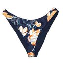 Roxy  Floral Bikini Bathing Suit Bottoms Beach Swim Swimwear Flowers Swimming L Photo 0