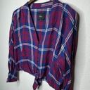 Rails  Plaid Crop Shirt Photo 5