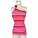 Jacquemus  La Mailed Concha Top in Dark Pink 36 2-4 New Womens Halter Tank Photo 4