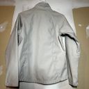 Black Diamond  Full Zip Athletic Jacket Zipper Pockets Fleece Lined Off White S Photo 4