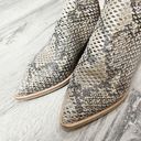 DV by Dolce Vit Sher Perforated Snakeskin Booties Photo 6