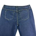 Mossimo Denim Mossimo Curvy Skinny Jeans Size 12 R/R Blue Stretch Denim Mid Rise Photo 4