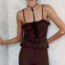 ZARA  knit set in brown, top and bottom NWT Photo 3