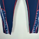 Tuckernuck  Navy and Amer-ikat High Rise Flex Compression Leggings Size M Photo 3