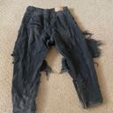 One Teaspoon  Black Destroyed Jeans Size 24 Bin 95 Photo 4