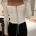 I am gia I. Am. Gia. Long sleeve Corset Top  Photo 0