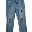 Wild Fable  Cropped Ankle Length Distressed High Waisted Boot Cut Jeans Photo 0