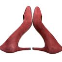 Talbots  Suede Round Toe Pump in Burnt Crimson Size 9.5 in box Photo 2