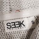 SEEK the Label  Cream & White Cowl Neck Sweater (S) Photo 4