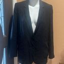 ZARA  black oversized blazer Photo 2