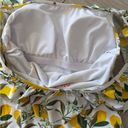 Cabana Del Sol Lemon Print Off-Shoulder  Swimsuit Photo 3