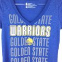 Nba  Golden State Warriors Blue Dotted Logo T-Shirt Small NWOT Photo 1