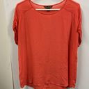 Tommy Bahama Tommy Bahamas Silk High Low Blouse Short Cuffed Sleeve Women’s Medium Photo 8