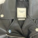 Abercrombie & Fitch Leather Jacket Photo 1