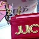 Juicy Couture red & gold cardholder Photo 0