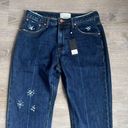 One Teaspoon NEW  VIRGIN BLUE AWESOME BAGGIES HIGH WAIST STRAIGHT LEG JEANS BLUE Photo 4