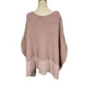 Barefoot Dreams  CozyChic Coastline Poncho in Ballet Pink А382066 Photo 5