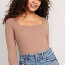 Old Navy Square-Neck Rib-Knit Photo 0