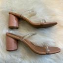 DV by Dolce Vit a Merrick Nude Clear Heels Womens 9 Photo 5