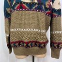 Boston Traders VTG Boston Trader Limited Edition Hand Knit 100% wool Crewneck Sweater SZ L Photo 3