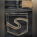 Silver Jeans  Frances 22”‎ NWOT Dark Wash Bell Bottom Size 34x35 Photo 5