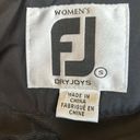 FootJoy  Dry Joys  Golf Long Sleeve Rain  Jacket Black/Red Women's SMALL Photo 2