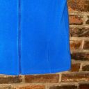 Mountain Lake  Vintage Blue Fleece Sleeveless Full Zip Vest Women's Photo 3