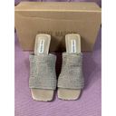 Steve Madden  Realize Mules in Taupe 7 With Box Womens High Heels Sandals Slides Photo 5