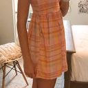 American Eagle Plaid Sun Dress Photo 2